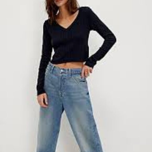 Free People Tops - Free People Care FP Manchester Long Sleeve NWT *